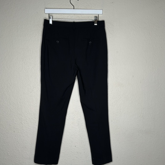 Theory Treeca 2 Crop Classic Suit Pants Black Size 6 - Picture 10 of 13